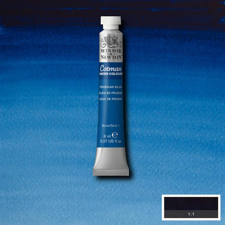 Winsor & Newton Cotman Water Colour 8ML – Lamp Black - Retail Maharaj