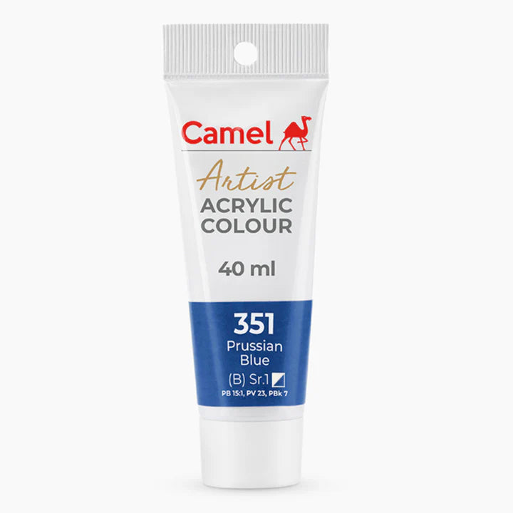 Camel Artist Acrylic Colours (Individual Tube of 40ml) - Retail Maharaj
