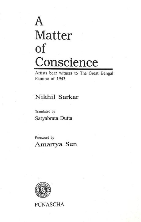 A Matter of Conscience (English Version) - Retail Maharaj