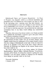 Rabindranath Tagore and European Romanticism (English Version) - Retail Maharaj