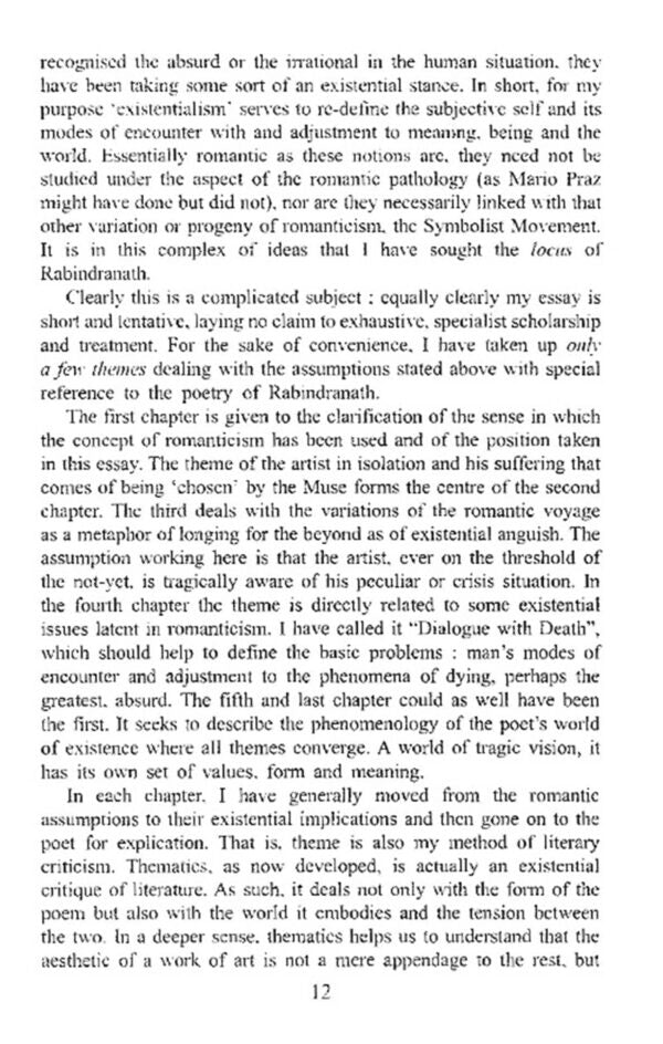 Rabindranath Tagore and European Romanticism (English Version) - Retail Maharaj