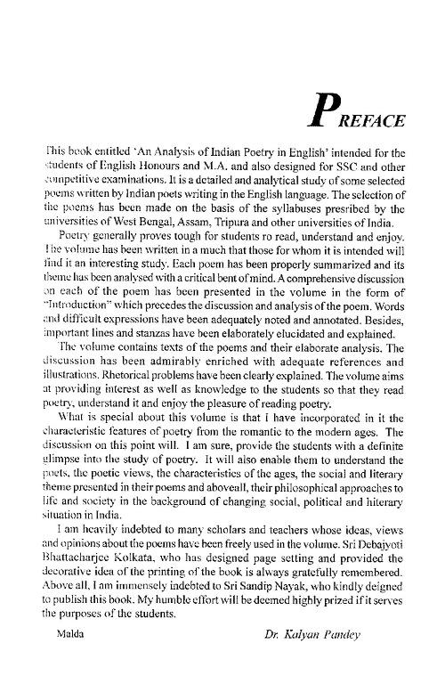 An Analysis of Indian Poetry in English (English Version) - Retail Maharaj