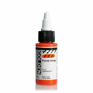 Golden High Flow Acrylic Paint 30ml Professional Fluid Acrylic for Artists - Retail Maharaj
