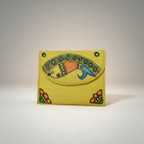 Handmade Madhubani Coin Pouch – Silk Mithila Art Mini Wallet | Traditional Indian Folk Art Accessory - Retail Maharaj