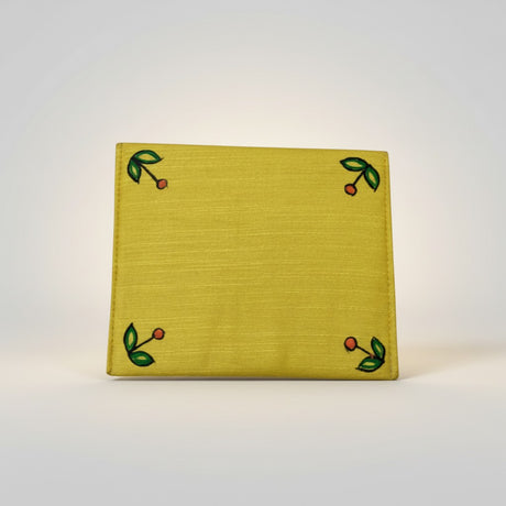 Handmade Madhubani Coin Pouch – Silk Mithila Art Mini Wallet | Traditional Indian Folk Art Accessory - Retail Maharaj