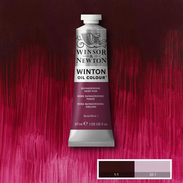 Winsor & Newton Winton Oil Colour Paint 37ml Lemon Yellow Hue - Retail Maharaj