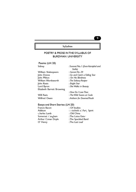 RESONANT CLASSICS (ENGL1011) (MAJOR COURSE) SEMESTER-1, B.U. (English Version) - Retail Maharaj