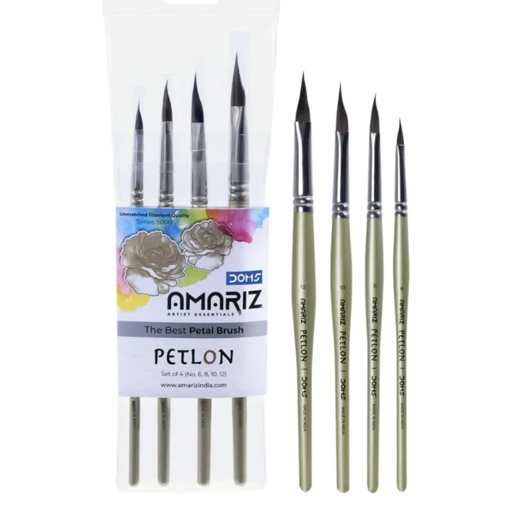 Product Name: Retail Maharaj Amariz Petlon Brush Set of 4 - Retail Maharaj