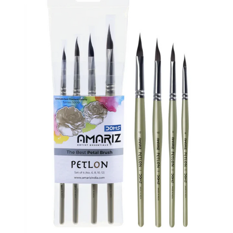 Product Name: Retail Maharaj Amariz Petlon Brush Set of 4 - Retail Maharaj