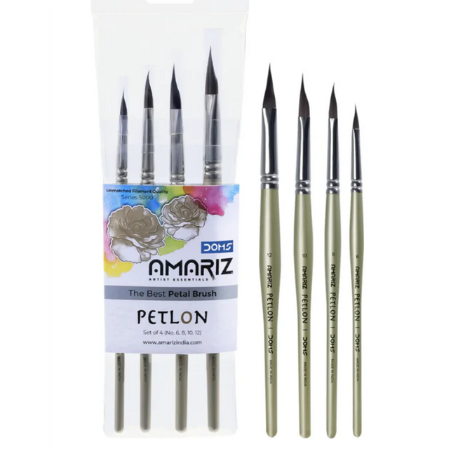 Product Name: Retail Maharaj Amariz Petlon Brush Set of 4 - Retail Maharaj