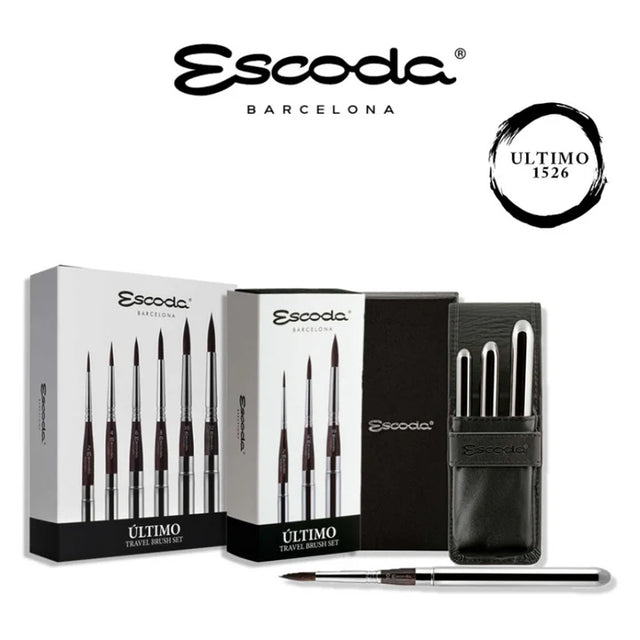 Escoda Último Travel Brush Set Series 1245 - Retail Maharaj
