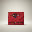 Handmade Madhubani Coin Pouch – Silk Mithila Art Mini Wallet | Traditional Indian Folk Art Accessory - Retail Maharaj