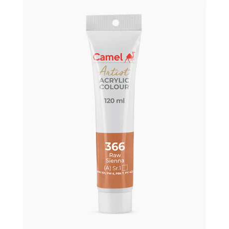 Camel Artist Acrylic Colours (Individual Tube of 120ml) - Retail Maharaj