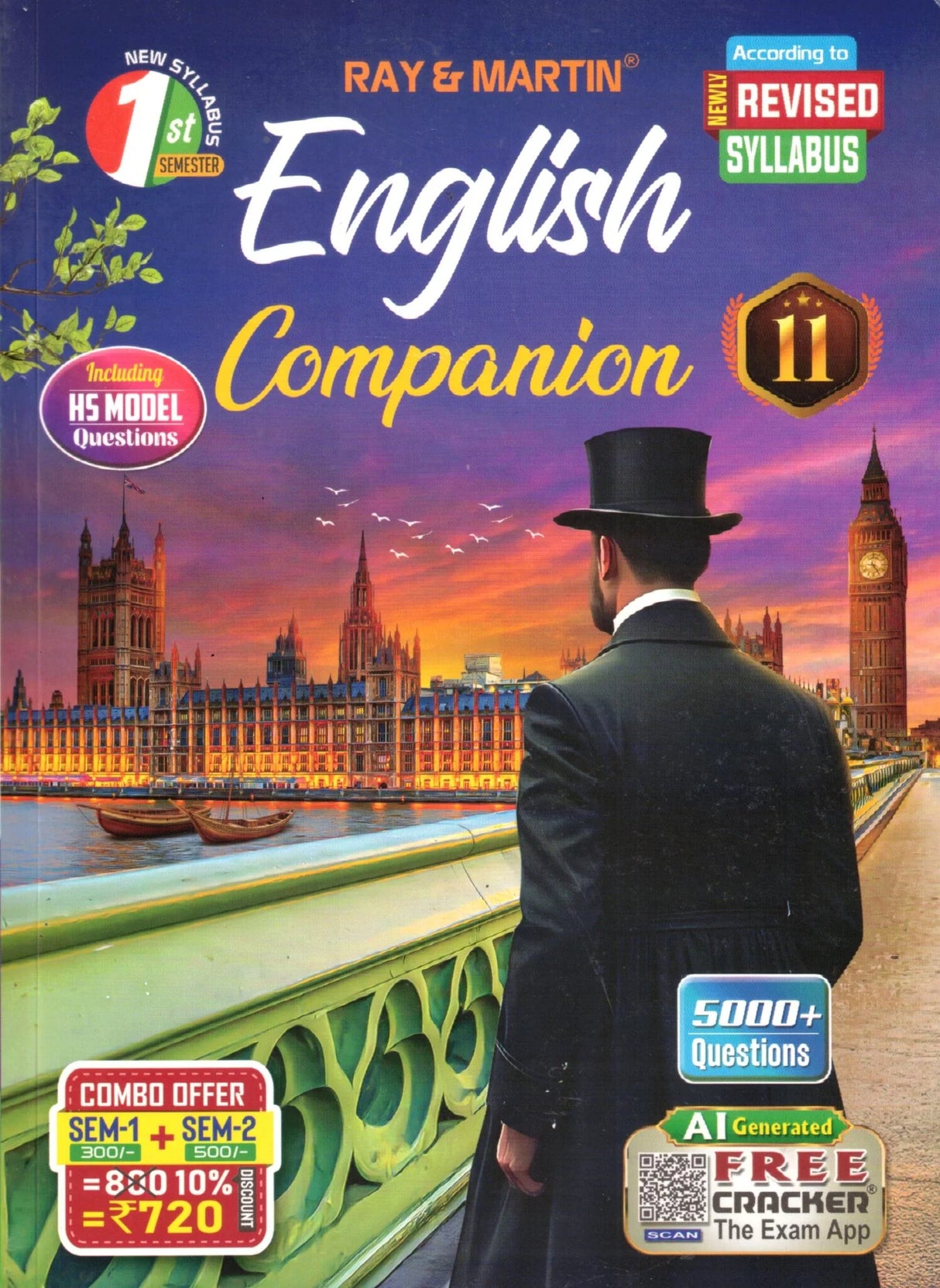 Ray Martin English Companion Class 11 | Semester 1 & 2 Combined | 2026 - Retail Maharaj