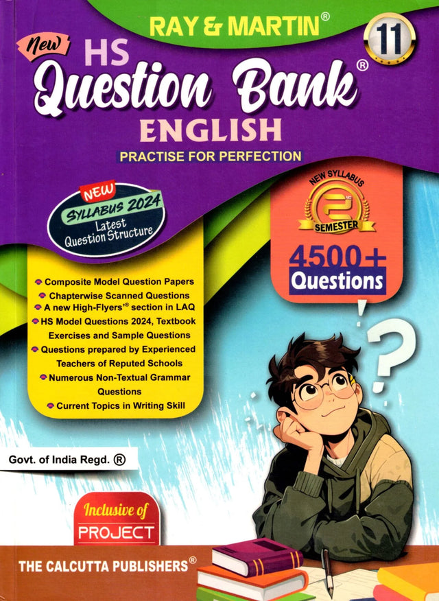 Ray & Martin Question Bank English Class 11 | Semester 2 - Retail Maharaj