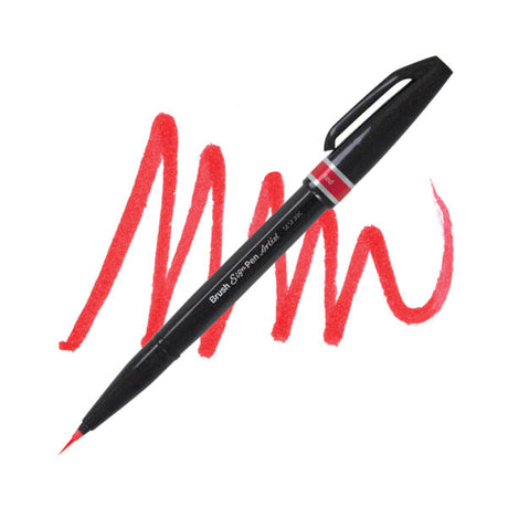 Pentel Touch Brush Sign Pen Artist SESF30C Extra Fine Brush Tip - Retail Maharaj