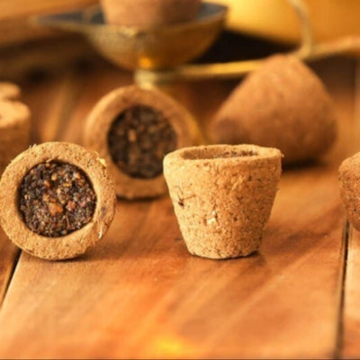 Retail Mahharaj Organic Sambrani Cups for Home Purification and Sacred Puja - Retail Maharaj