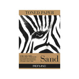 Fabriano Toned Paper Pad Sand – 120 GSM Drawing & Sketch Pad - Retail Maharaj