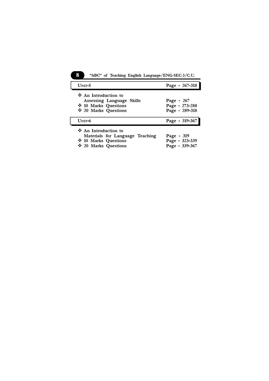 ABC of Teaching English Language (SEC), Semester-3, C.U (English Version) - Retail Maharaj
