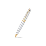 Sheaffer 300 Series Ballpoint Pen and Table Clock Gift Set Bright Chrome - Retail Maharaj