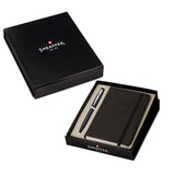 Sheaffer VFM Matte Black Ballpoint Pen and A6 Notebook Writing Gift Set - Retail Maharaj