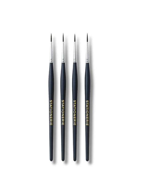 Stationerie Short Liner Set of 4 Kolinsky Synthetic - Retail Maharaj