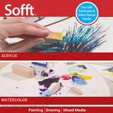 PanPastel Sofft Knife and Covers Professional Pastel Application Set - Retail Maharaj
