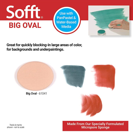 PanPastel Sofft Art Sponges Professional Colour Application Tools - Retail Maharaj