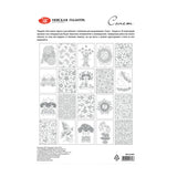 Sonnet Flora Adult Coloring Book A4 Art Therapy Edition - Retail Maharaj