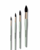 Stationerie Squirrel Synthetic Mop Brush Set of 4 - Retail Maharaj