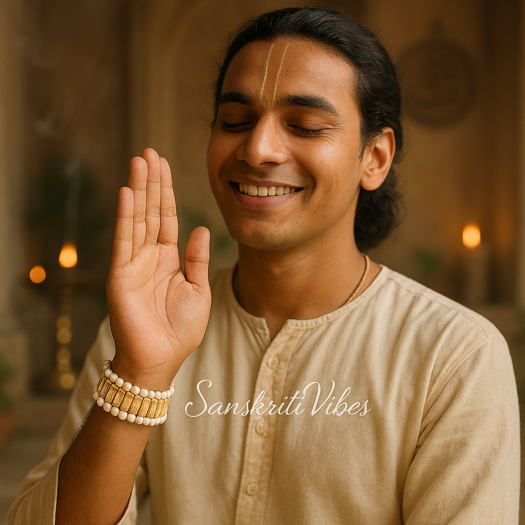 Original Tulsi Bracelet New Design – Sacred Spiritual Bracelet - Retail Maharaj