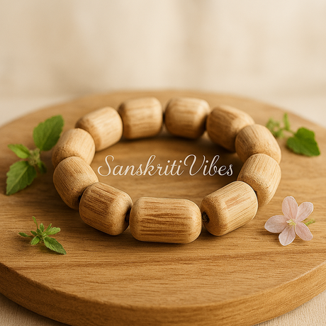 Traditional Pure Tulsi Hand Bracelet – Spiritual Bracelet for Devotees - Retail Maharaj