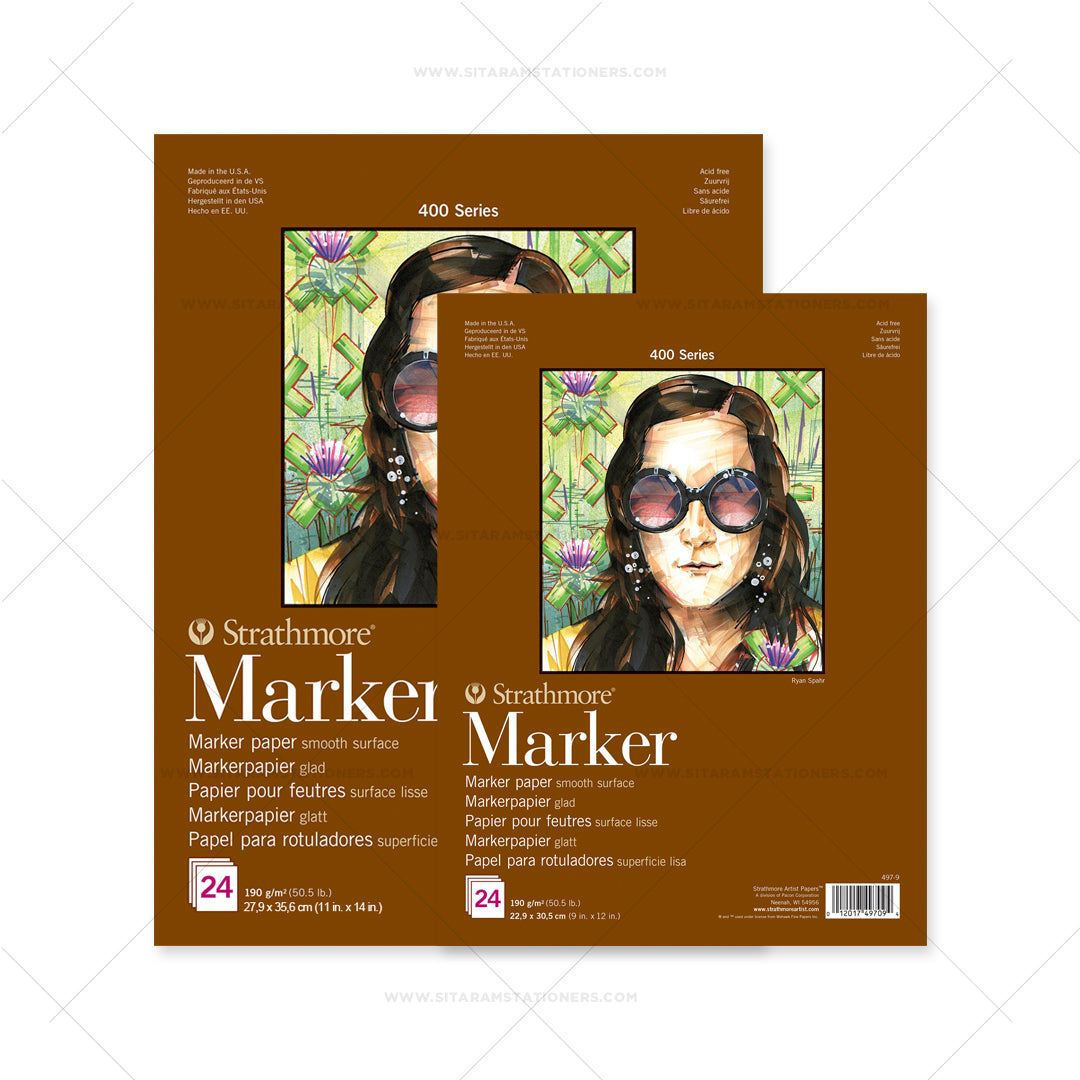 Strathmore 400 Series Marker Pad for Alcohol-Based Markers - Retail Maharaj