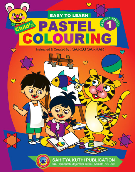 Childs Pastel Colouring - 1 - Retail Maharaj