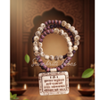 Krishnaya Vasudevaya Mahamantra Tulsi Mala – Premium Handcrafted Tulsi Beads Japa Mala for Meditation & Spiritual Healing - Retail Maharaj
