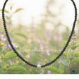 Handmade Original Tulsi Shyama Black Beads and Pearl Kanthi Mala Necklace – Elegant Spiritual Accessory - Retail Maharaj