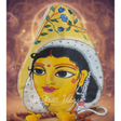Hand Painted Radharani Bead Bag | Large Cotton Japa Bag | Shri Radha Handcrafted Chanting & Meditation Bag - Retail Maharaj