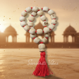Big Size Tulsi 27 Beads Japa Mala – Sacred Black Tulsi Prayer Beads for Spiritual Practice - Retail Maharaj
