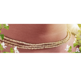 Super Fine Tiny Dark Tulsi Beads Three Round Kanthi Mala – Premium Quality for Spiritual Practices - Retail Maharaj
