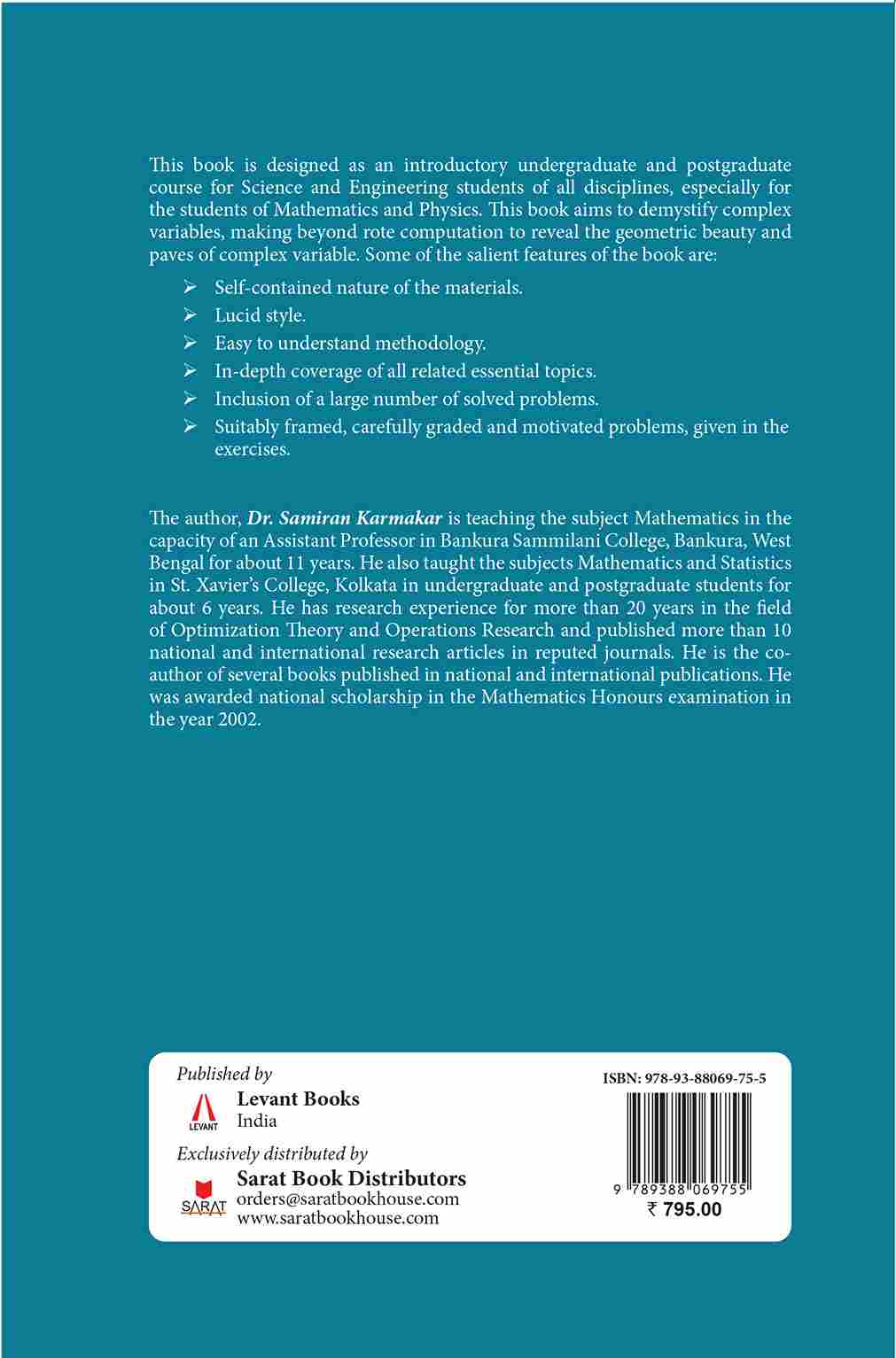 Complex Analysis (English Version) - Retail Maharaj