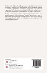 Fundamentals of Operation Management (English Version)
