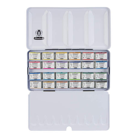 Schmincke Horadam Aquarell Professional Watercolour Pan Sets in Metal Case - Retail Maharaj