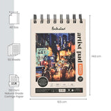 Scholar Novice Wire Bound Artist Sketch Pad 130 GSM Natural Shade Paper - Retail Maharaj