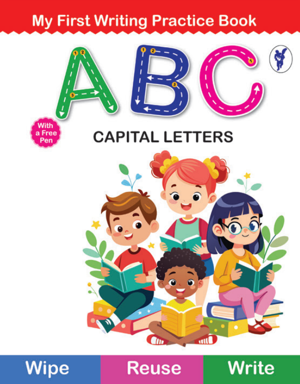 My First Writing Practice Book ABC Capital Letters (English Version) - Retail Maharaj