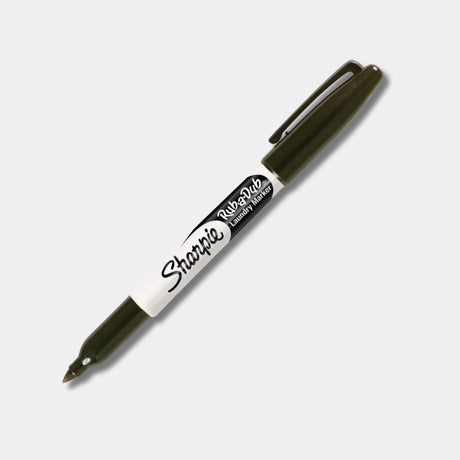 Sharpie Rub-A-Dub Permanent Laundry Marker Fine Black for Fabrics - Retail Maharaj