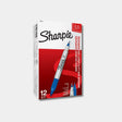 Sharpie Fine Blue Pack of 12 for Bold and Precise Marking - Retail Maharaj