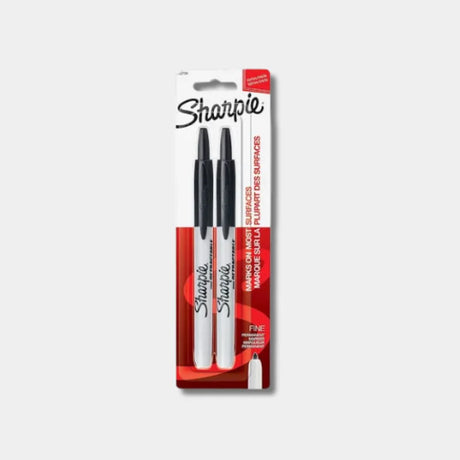 Sharpie Retractable Fine Set of 2 for Precise and Convenient Marking - Retail Maharaj