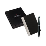 Sheaffer 100 Ballpoint Pen and Business Card Holder Gift Set Brushed Chrome - Retail Maharaj