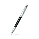 Sheaffer 100 Rollerball Pen Black and Brushed Chrome Gift Edition - Retail Maharaj