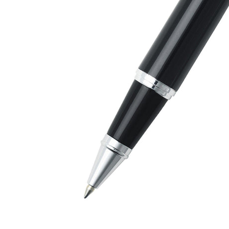 Sheaffer 300 Rollerball Pen Glossy Black with Chrome-Plated Trim - Retail Maharaj